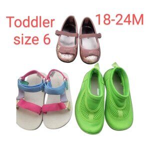 18-24M Summer Shoes Bundle Toddler size 6